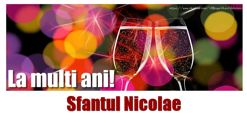 La multi ani! Sfantul Nicolae