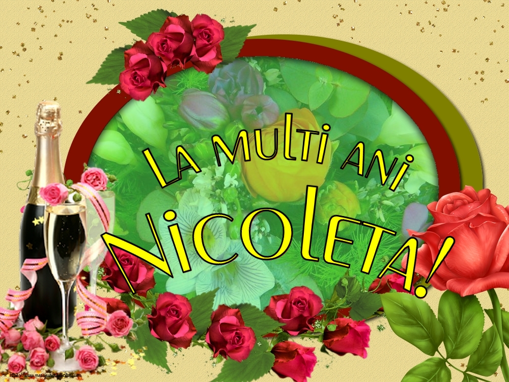 La multi ani Nicoleta!
