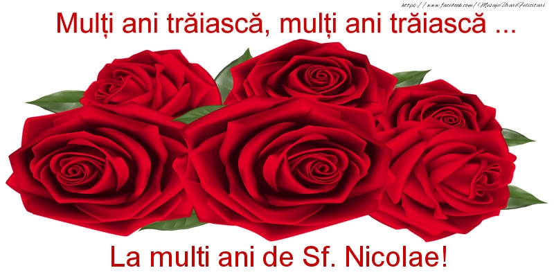 Felicitari de Mos Nicolae - Multi ani traiasca, multi ani traiasca ... La multi ani de Sf. Nicolae! - mesajeurarifelicitari.com