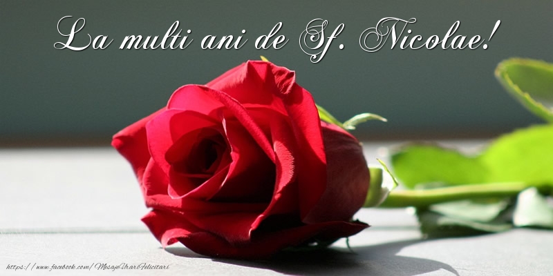 La multi ani de Sf. Nicolae!
