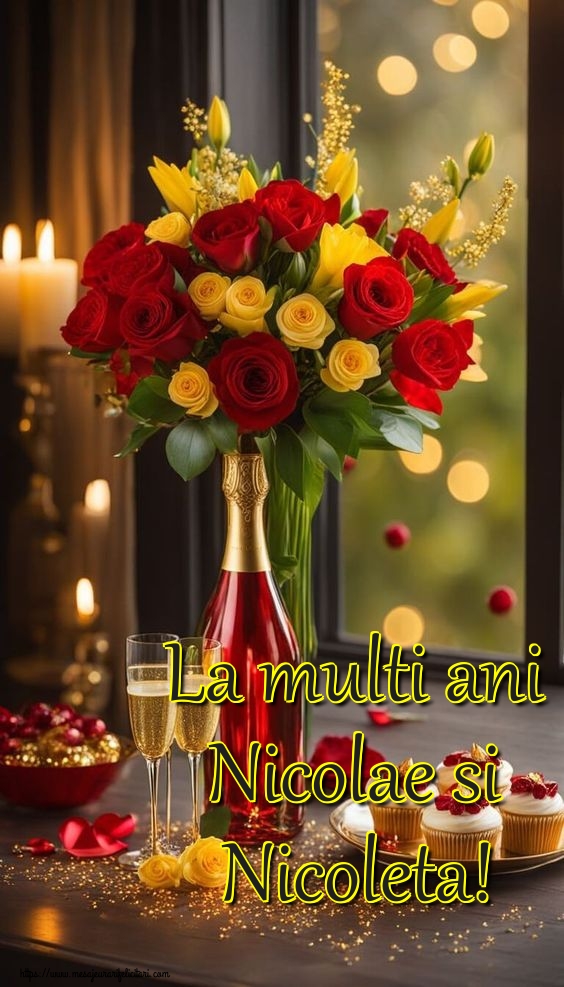 La multi ani Nicolae si Nicoleta!