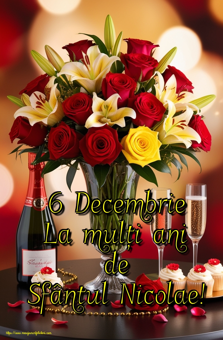 6 Decembrie La mulți ani de Sfântul Nicolae!