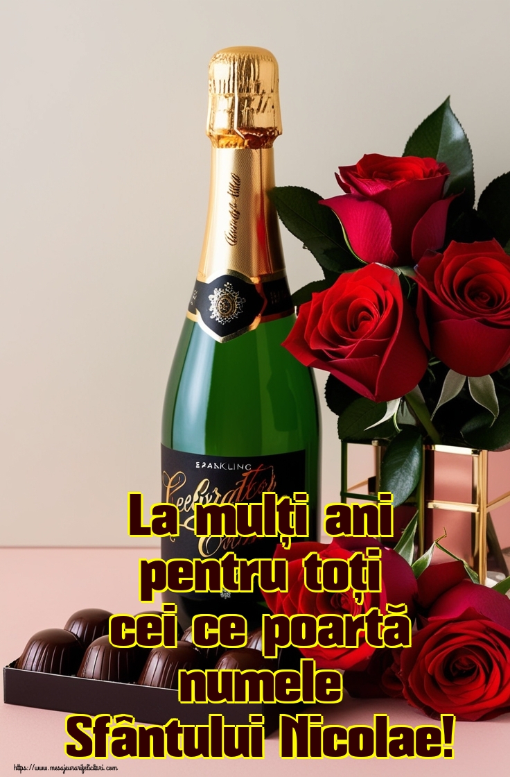 La mulți ani pentru toți cei ce poartă numele Sfântului Nicolae!
