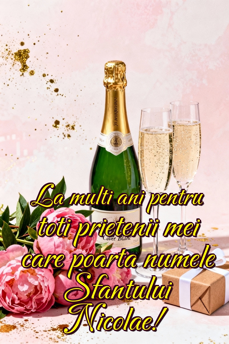 La multi ani pentru toti prietenii mei care poarta numele Sfantului Nicolae!
