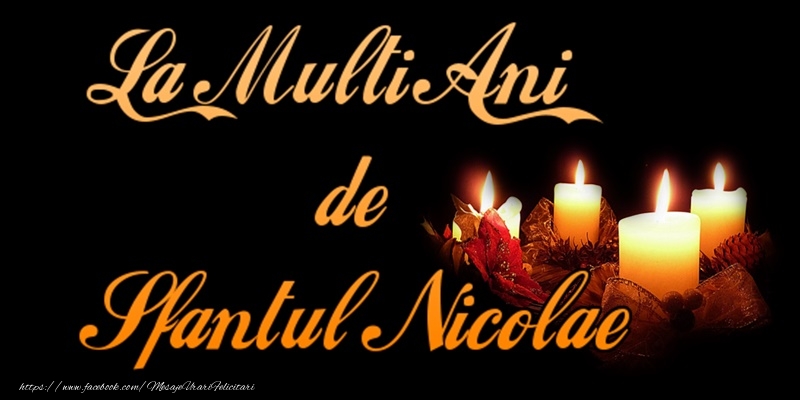 Felicitari de Mos Nicolae - La multi ani, de Sfantul Nicolae! - mesajeurarifelicitari.com