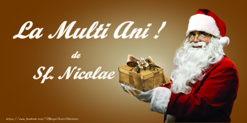 La multi ani de Sfantul Nicolae!