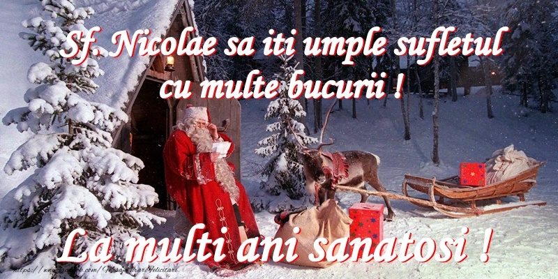 De Mos Nicolae iti daruiesc inima mea!