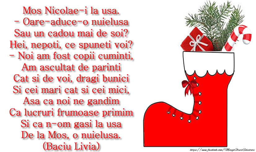 Poezie de Mos Nicolae