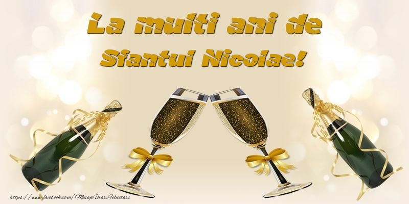 Felicitari de Mos Nicolae - La multi ani de Sfantul Nicolae! - mesajeurarifelicitari.com