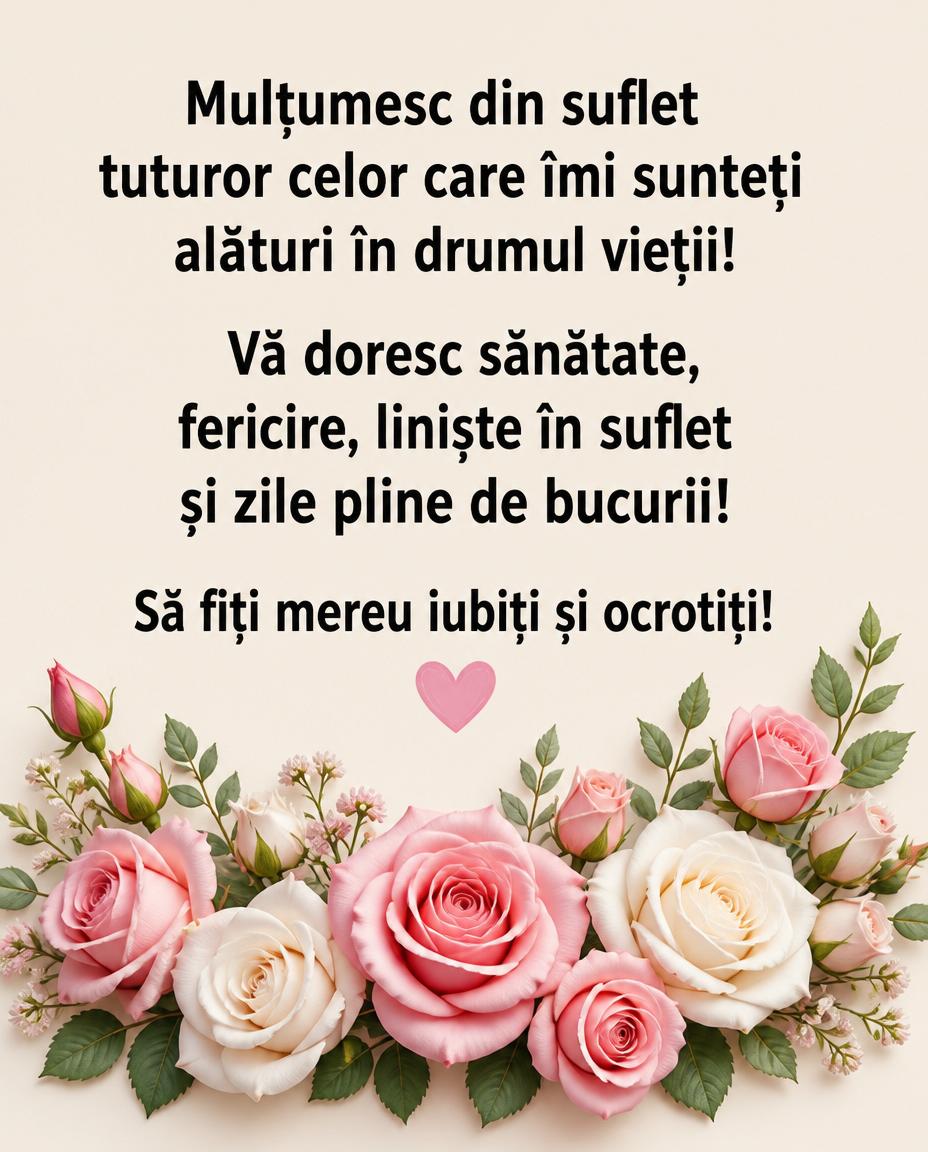 Vă mulțumesc tuturor! 26-06-2026
