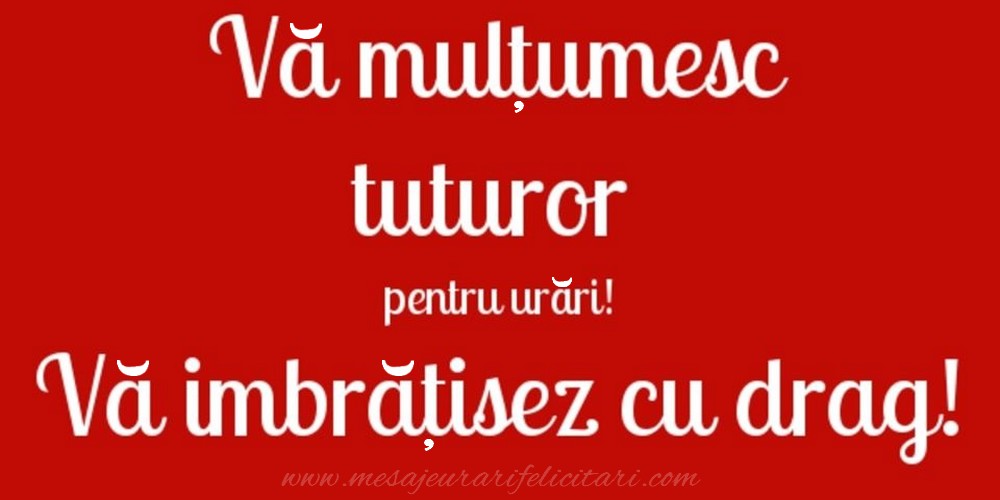 Multumesc