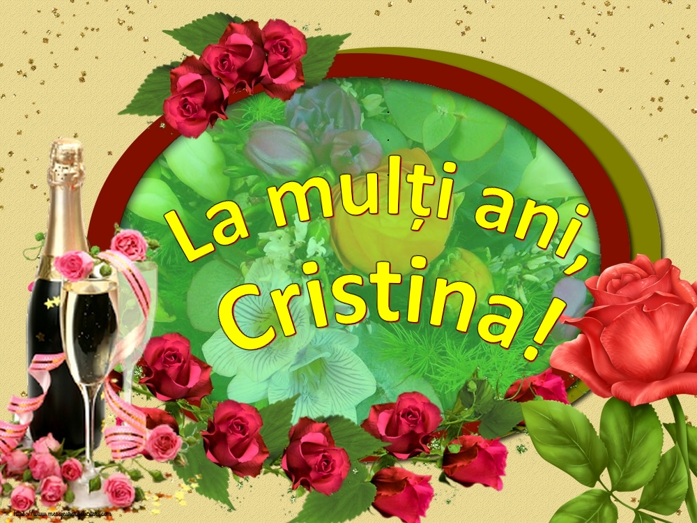Felicitari de Nasterea Domnului - La mulți ani, Cristina! - mesajeurarifelicitari.com