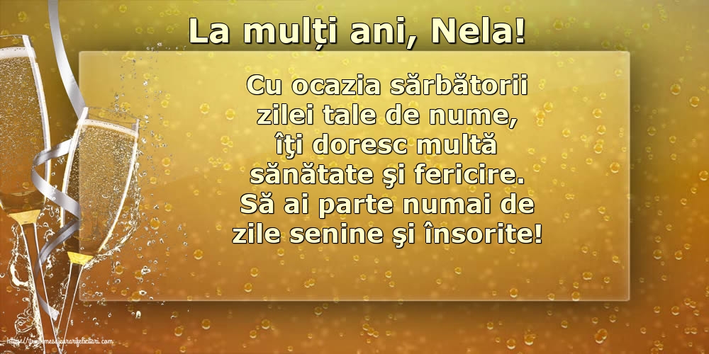 Nasterea Sfantului Ioan La mulți ani, Nela!