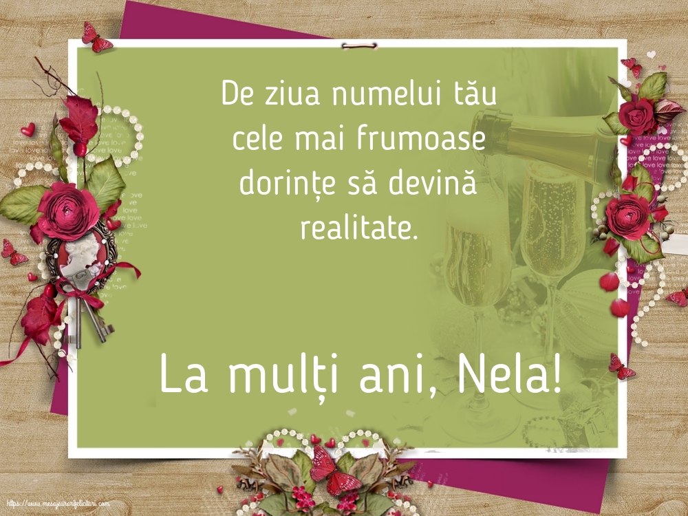 Nasterea Sfantului Ioan La mulți ani, Nela!
