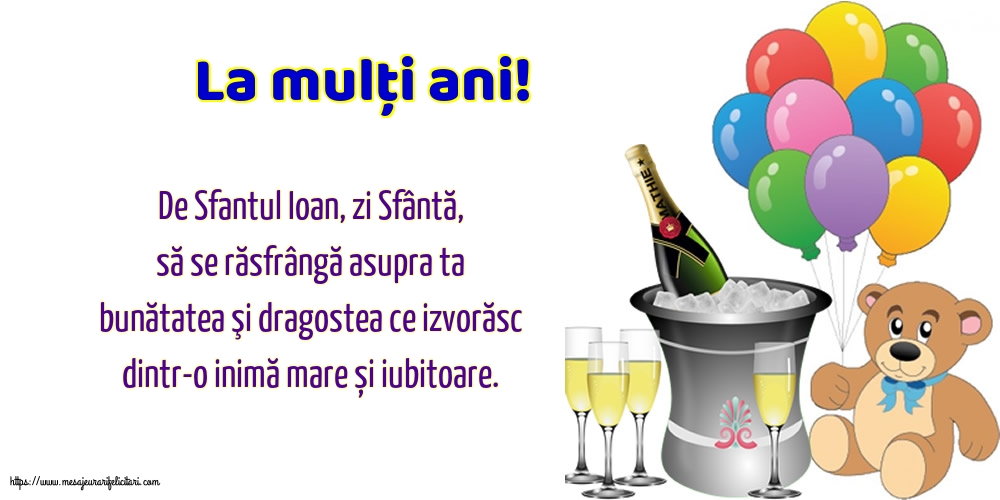La mulți ani!