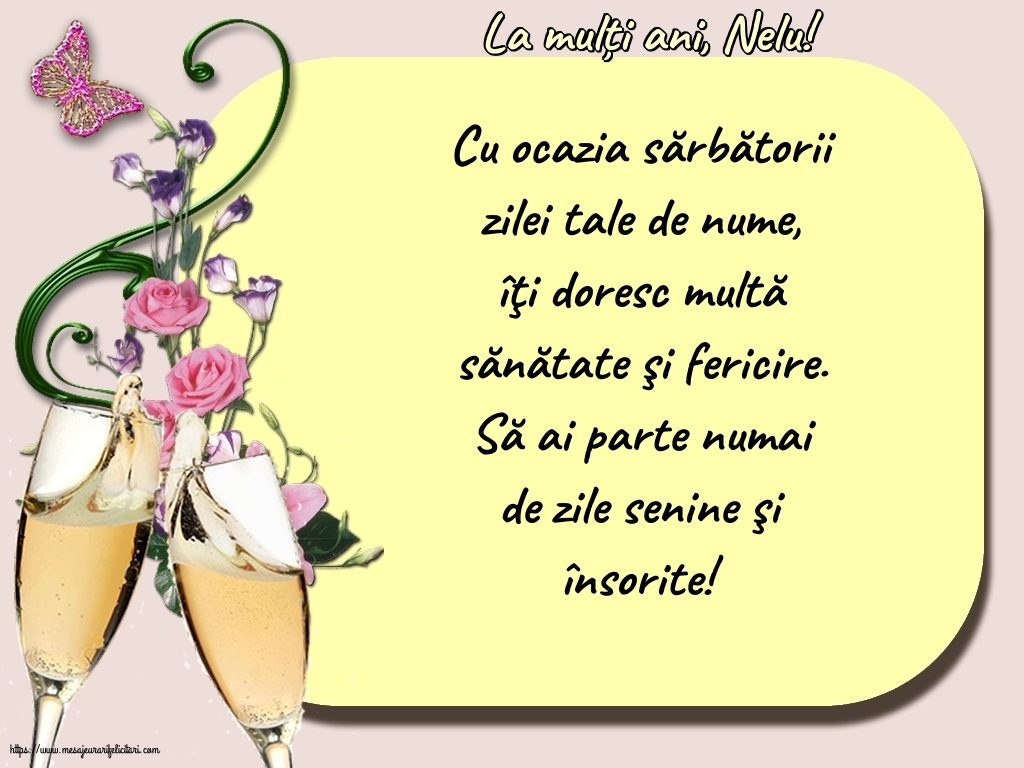 La mulți ani, Nelu!
