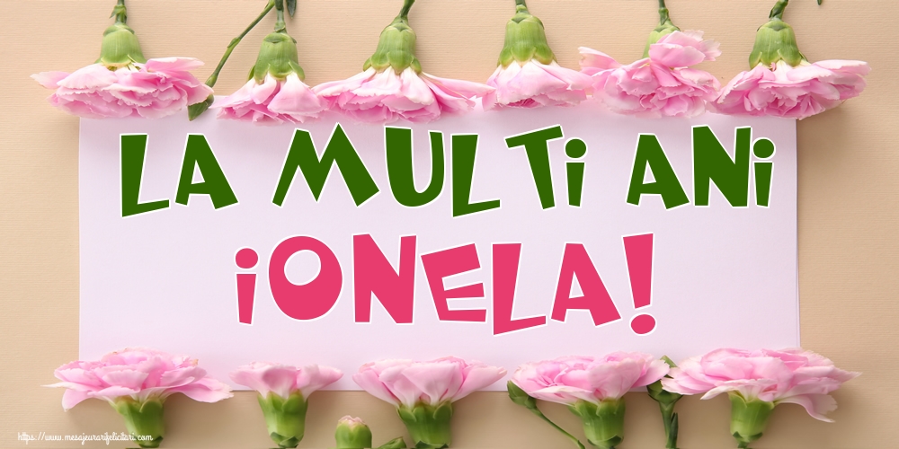 La multi ani Ionela!