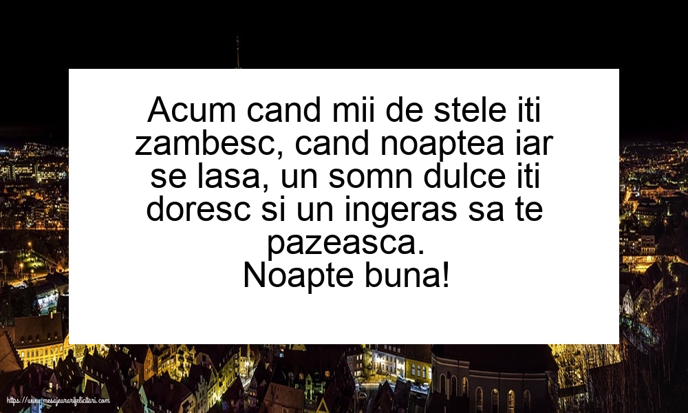 Noapte buna Noapte buna!