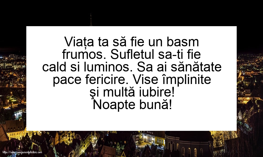 Noapte bună!