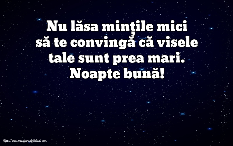 Noapte buna Noapte bună!