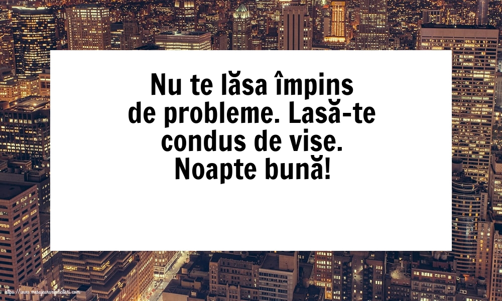 Noapte buna Noapte bună!