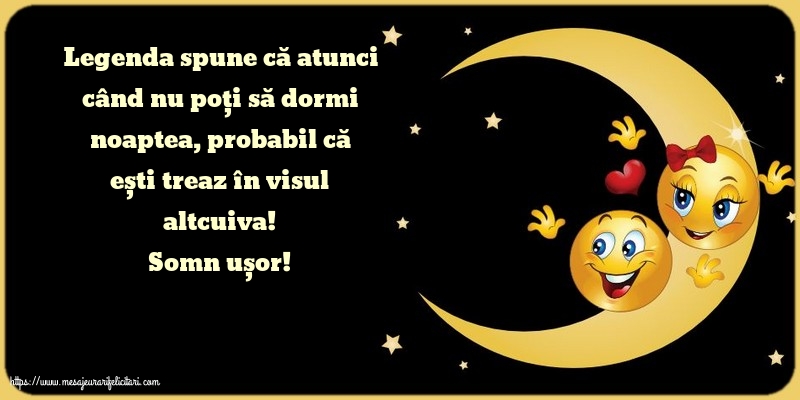 Noapte buna Somn ușor!