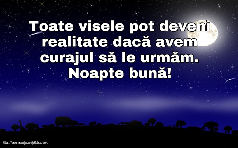 Noapte bună!
