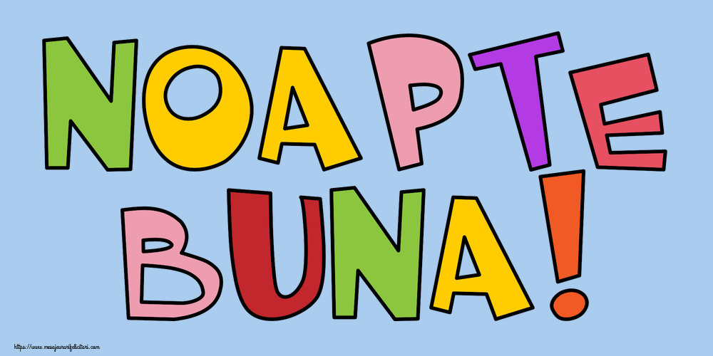 Noapte Buna!
