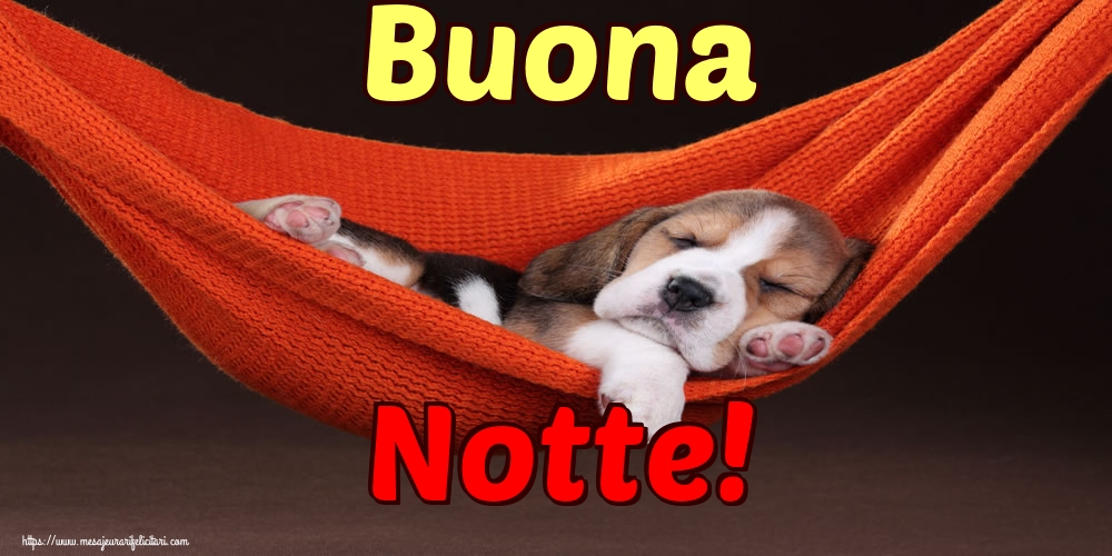 Felicitari de noapte buna in Italiana - Buona Notte!