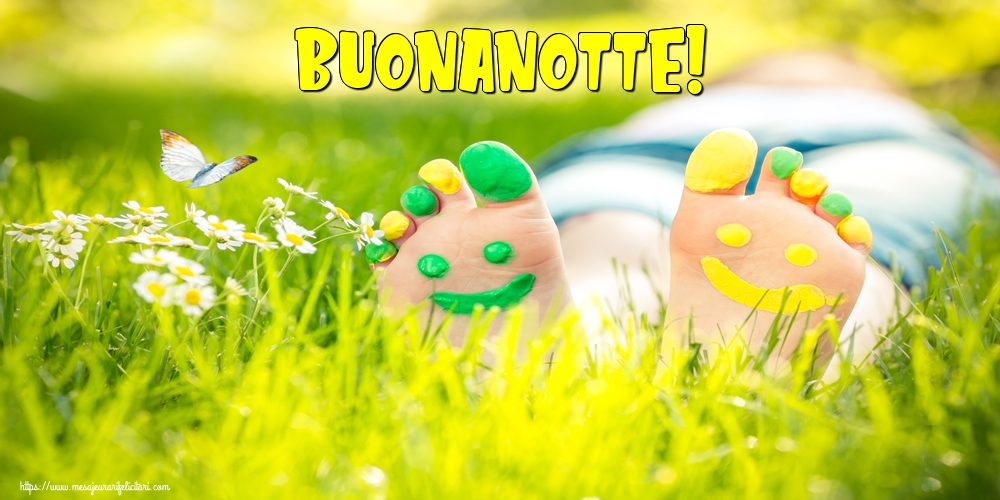 Felicitari de noapte buna in Italiana - Buonanotte!