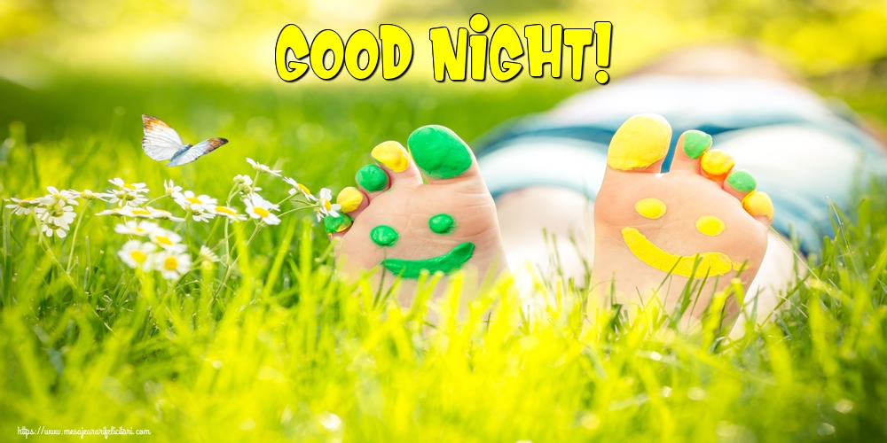 Felicitari de noapte buna in Engleza - Good night!