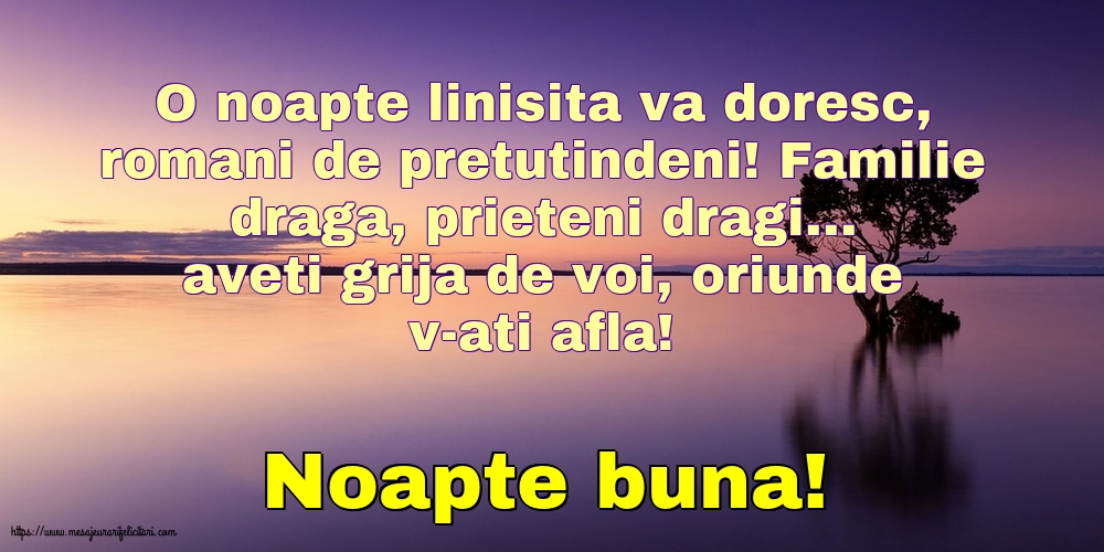 Noapte buna Noapte buna!