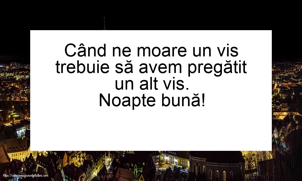 Noapte bună!