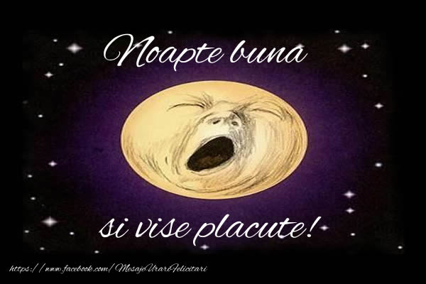 Felicitari de noapte buna - Noapte buna si vise placute! - mesajeurarifelicitari.com