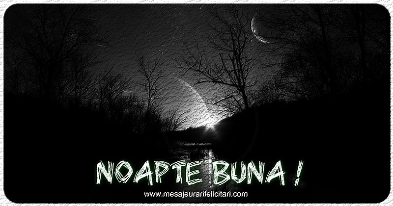 Felicitari de noapte buna - Noapte buna! - mesajeurarifelicitari.com