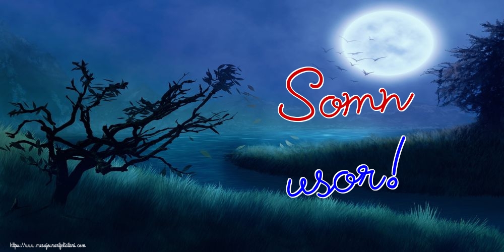 Felicitari de noapte buna - Somn usor! - mesajeurarifelicitari.com