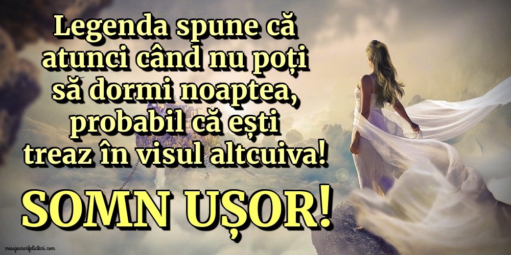 Felicitari de noapte buna - Somn ușor! - mesajeurarifelicitari.com
