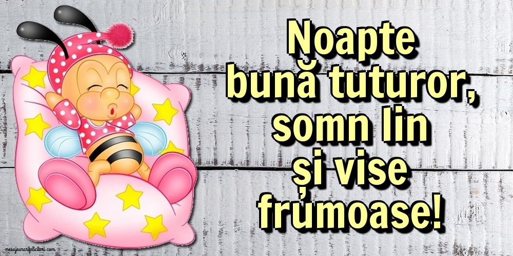Noapte bună tuturor