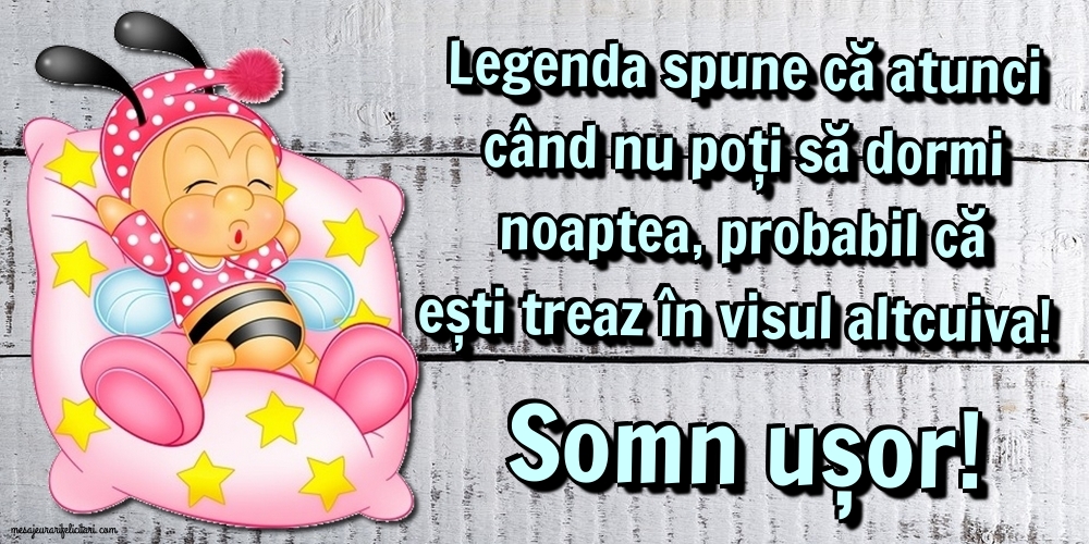 Somn ușor!