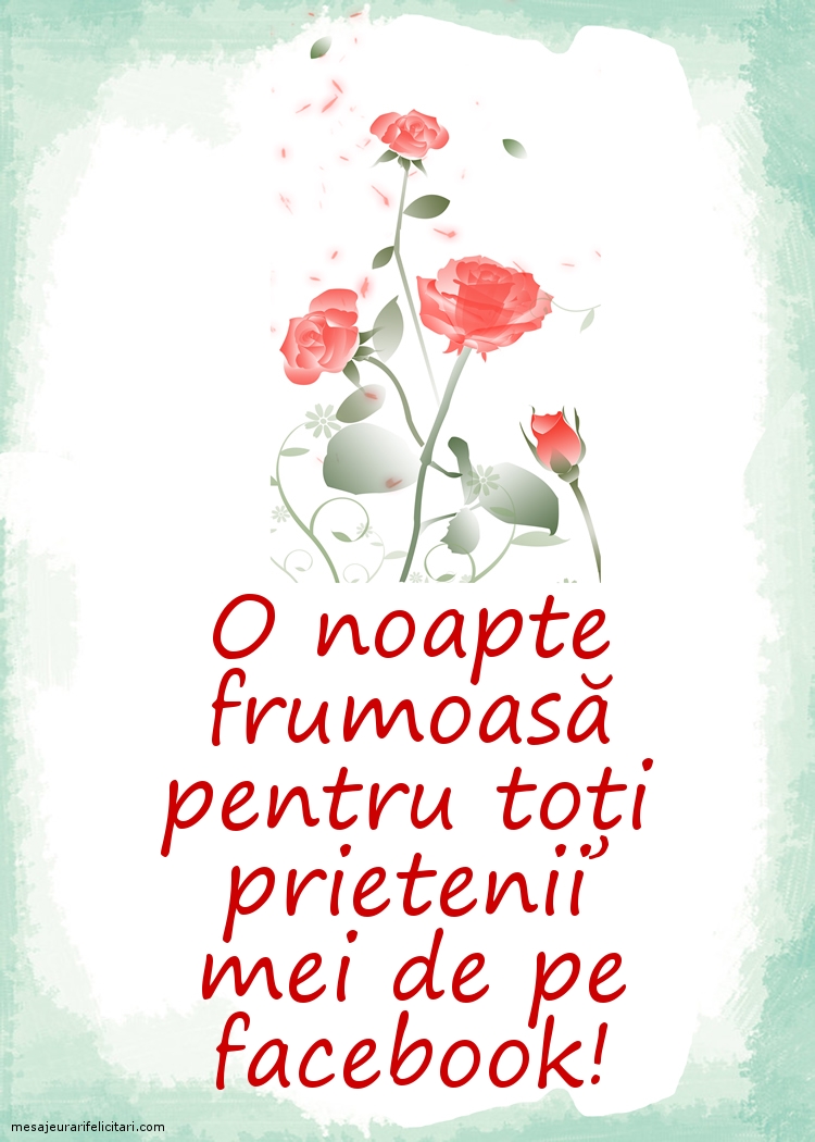 Felicitari de noapte buna - O noapte frumoasă, prieteni! - mesajeurarifelicitari.com