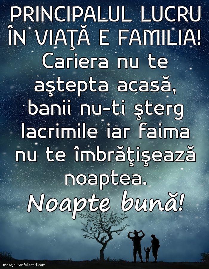 Noapte bună!