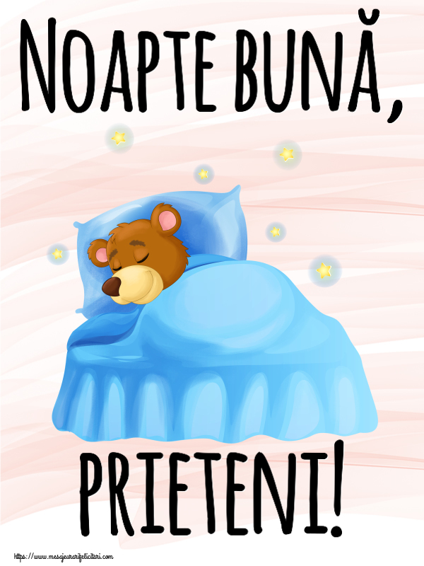 Noapte bună, prieteni!