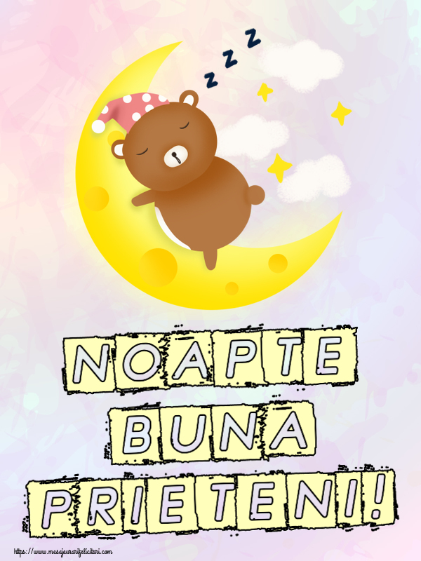 Noapte buna prieteni!