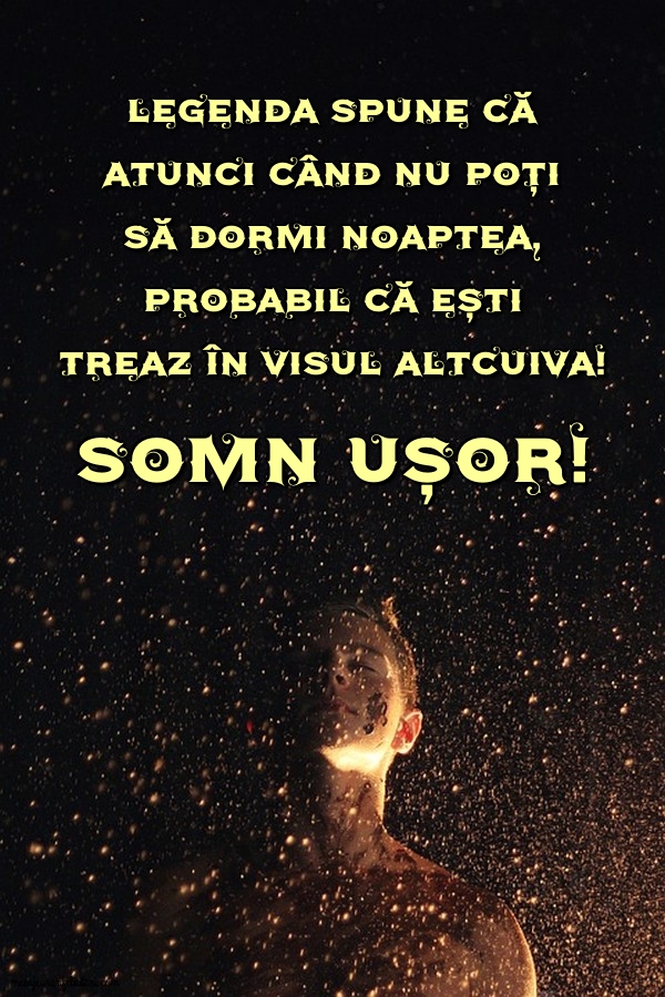 Somn ușor!