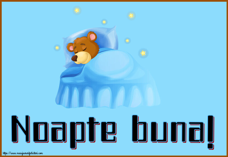 Noapte buna!