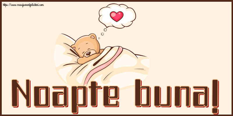 Noapte buna Noapte buna!