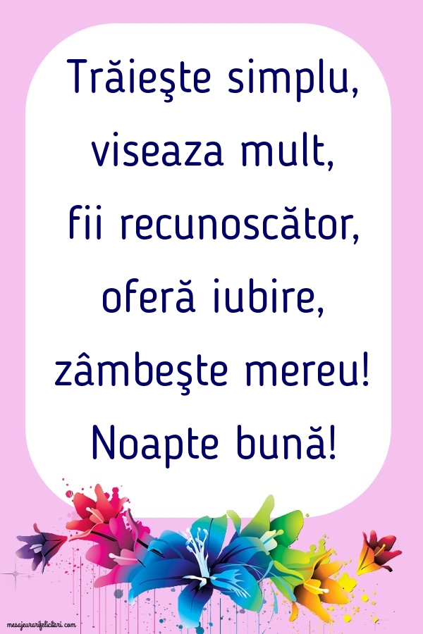 Felicitari de noapte buna - Noapte bună! - mesajeurarifelicitari.com