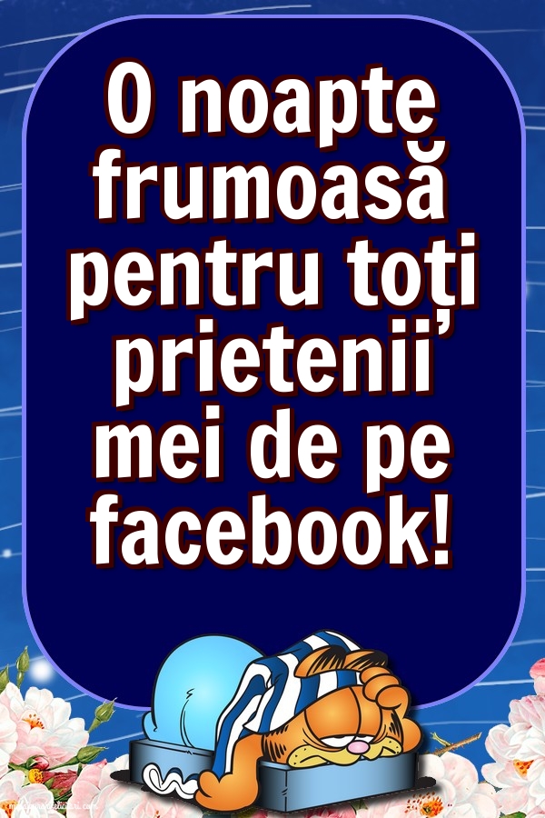 O noapte frumoasă, prieteni!