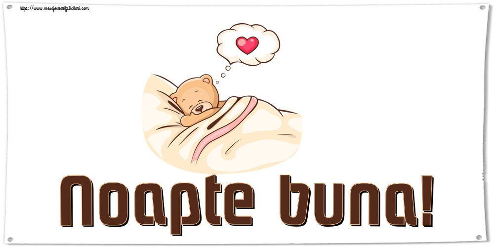 Noapte buna!