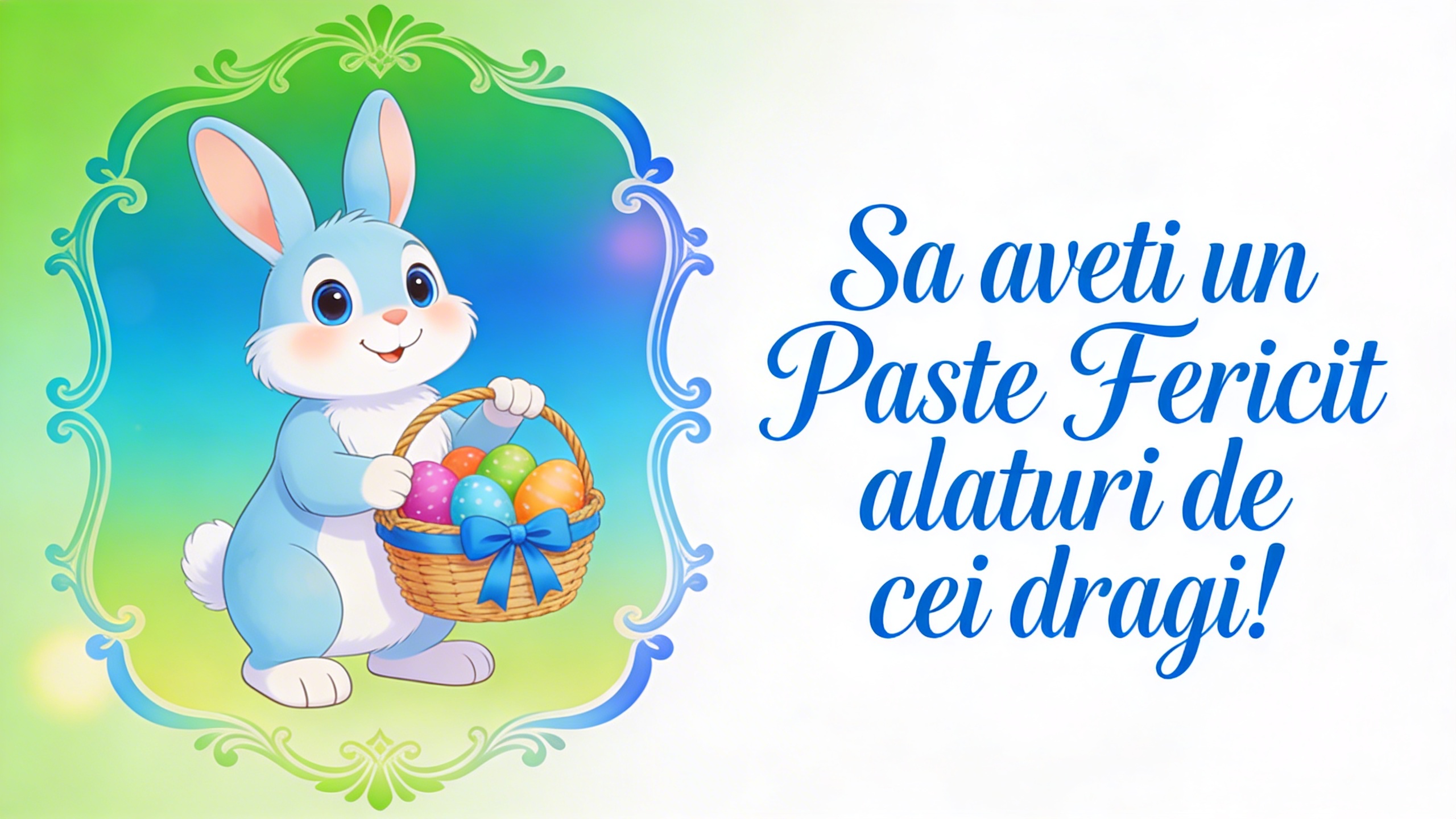 Sa aveti un Paste Fericit alaturi de cei dragi!